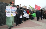 В Ростове-на-Дону прошёл митинг против строительства хранилища радиоактивных отходов