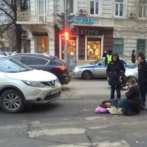 Авария произошла накануне в самом центре Ростова.